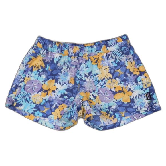 Patagonia Flower Floral Pattern Women's Shorts Baggies Size Small - Picture 1 of 2